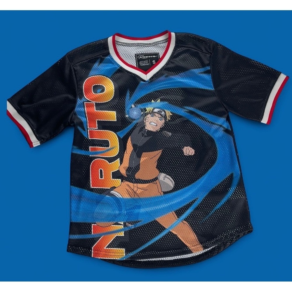 Reason‎ Naruto Shippuden Anime Graphic Jersey Tee Shirt Mens Small